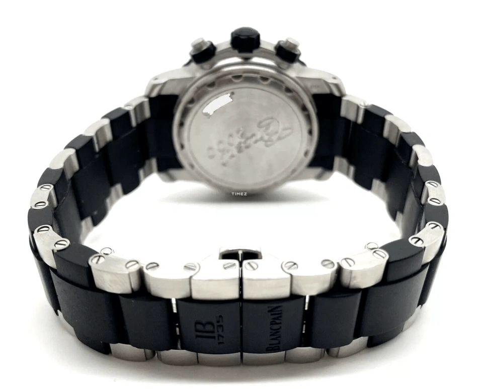 Blancpain,Spécialités 40mm,40mm,Stainless Steel,Rubber,Black,Automatic,Chronograph,Day,Flyback,2285F,2285F-6530-66