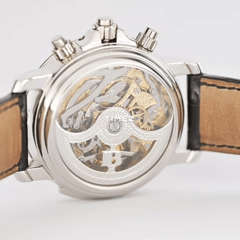Blancpain,Le Brassus 42mm,42mm,Platinum,Silver White,Automatic,Chronograph,Moonphase,Perpetual Calendar,Month,In-house Caliber,Sapphire,Crystal Glass,1735,1735-3442-55