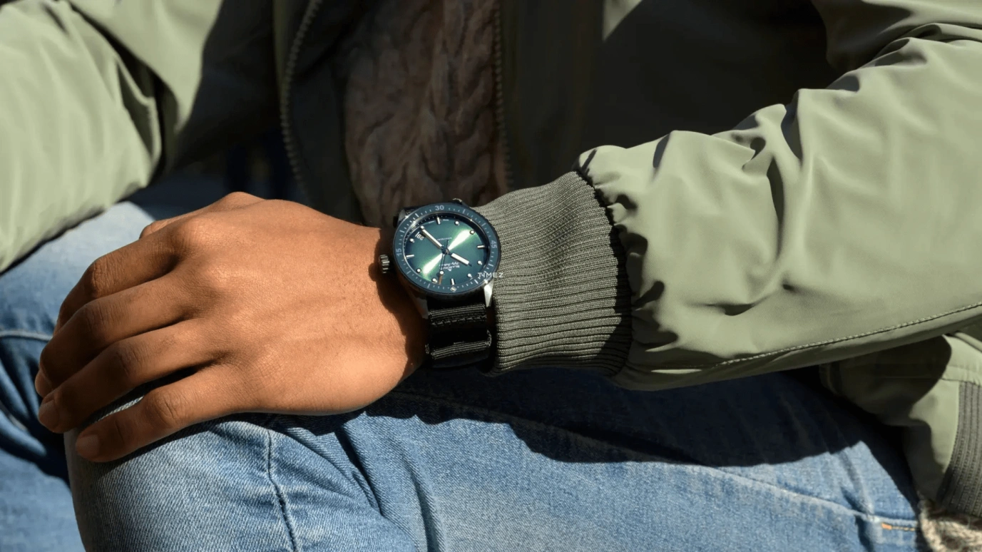 Blancpain,Fifty Fathoms 43.60mm,43.60mm,Ceramic,Green,Automatic,Day,120hours,5000 0153 NABA