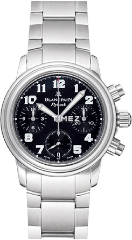 Blancpain,Léman 34mm,34mm,Stainless Steel,Black,Automatic,50hours,In-house Caliber,2385F,2385F-1130-71