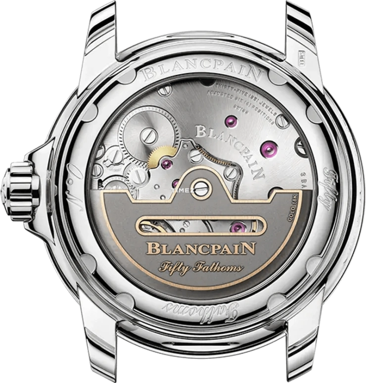 Blancpain,Fifty Fathoms 42.30mm,42.30mm,Stainless Steel,Ceramic,Black,Automatic,Day,120hours,5010,5010-1130-71S