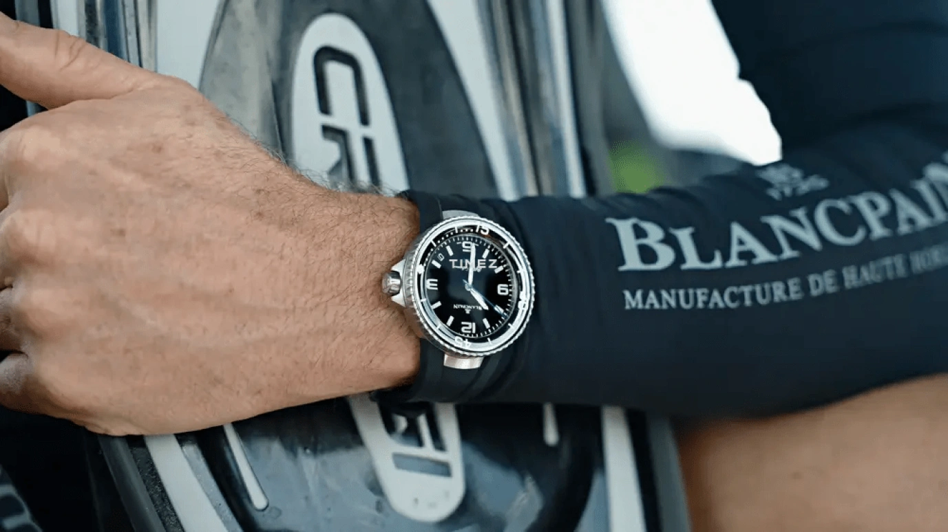 Blancpain,Fifty Fathoms 45mm,45mm,Titanium,Black,Automatic,Day,120hours,5029A 12B30 64A