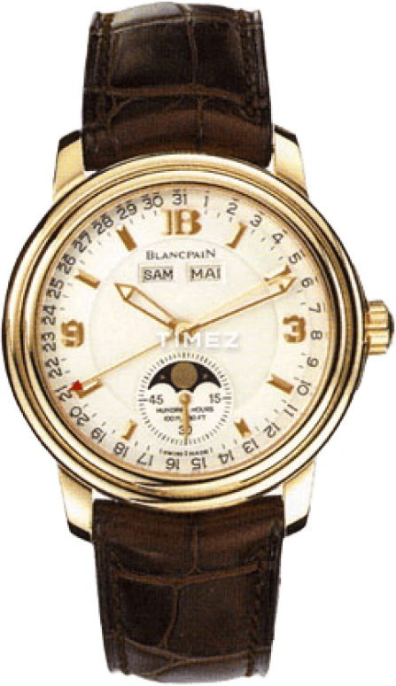 Blancpain,Léman 38mm,38mm,Rose Gold,White,Sapphire,Crystal Glass,3563A,3563A-3642A-53B