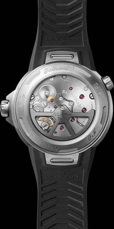 Blancpain,Fifty Fathoms 45mm,45mm,Titanium,Black,Automatic,Day,120hours,5029,5029-12B30-94A