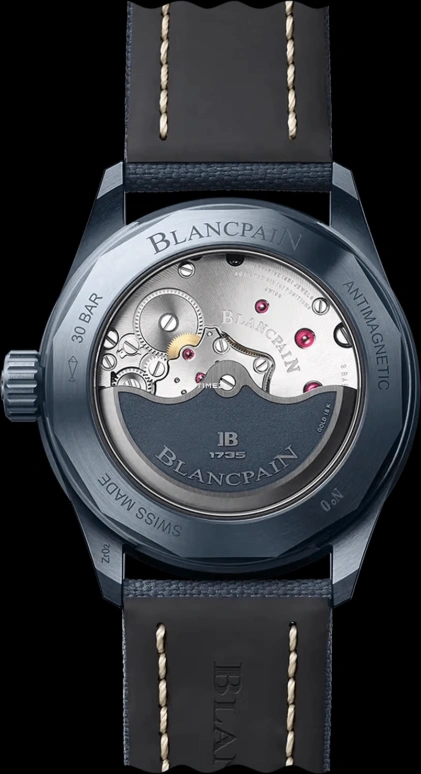 Blancpain,Fifty Fathoms 43.60mm,43.60mm,Ceramic,Blue,Automatic,Day,120hours,5000 0640 O52A