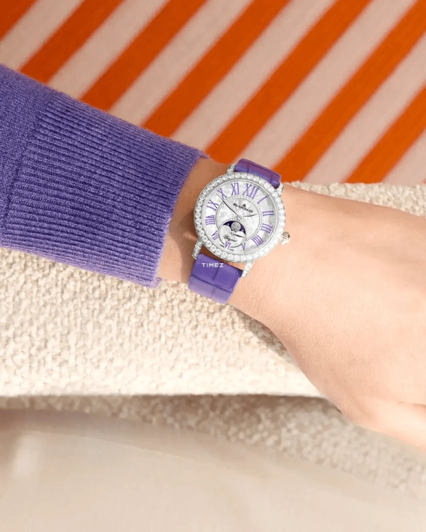 Blancpain,Ladybird 34.90mm,34.90mm,White Gold,Silver,White,Automatic,Moonphase,100hours,3662D,3662D-1954-55B