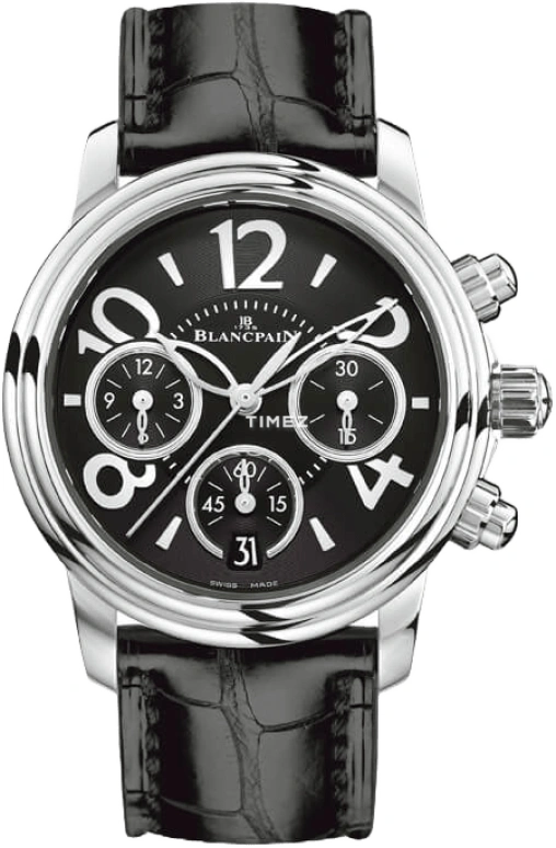 Blancpain,Ladybird 34mm,34mm,Stainless Steel,Black,Automatic,50hours,In-house Caliber,3485F,3485F-1130-97B