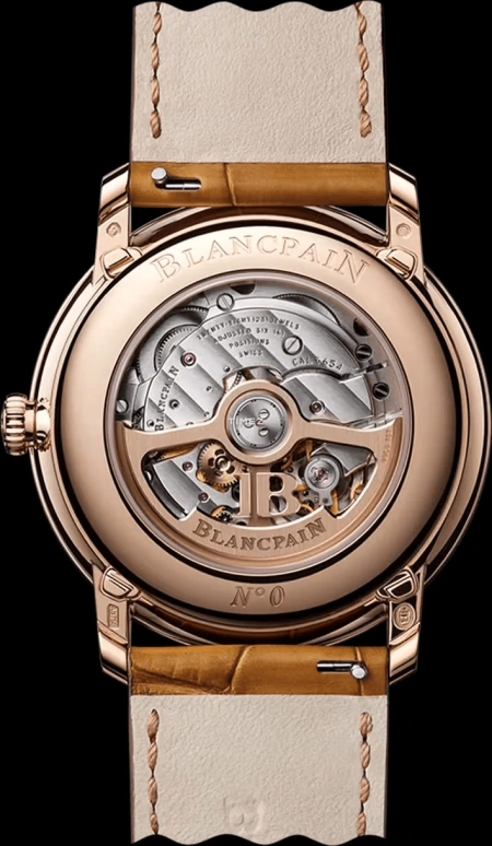 Blancpain,Villeret 40.20mm,40.20mm,Red Gold,White,Automatic,Moonphase,Month,Date,Day,72hours,In-house Caliber,6654N 3642 55B