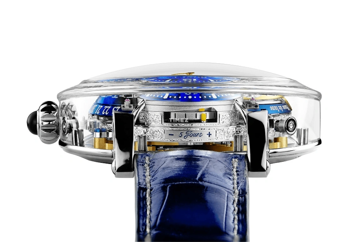 Bovet,Dimier 47.80mm,47.80mm,White Gold,Skeleton,Handwound,Moonphase,Dule Time,World Time,Tourbillon,Sapphire,Crystal Glass,Round,R26C2001