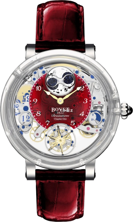 Bovet,Dimier 48mm,48mm,White Gold,Skeleton,Handwound,Moonphase,Power Reserve Indicator,Tourbillon,Big Date,Sapphire,Crystal Glass,Round,R260012