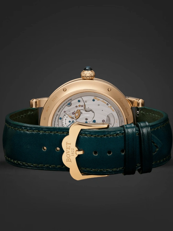 Bovet,Dimier 46.30mm,46.30mm,Rose Gold,Silver,Grey,Handwound,Moonphase,Power Reserve Indicator,Dule Time,R270007