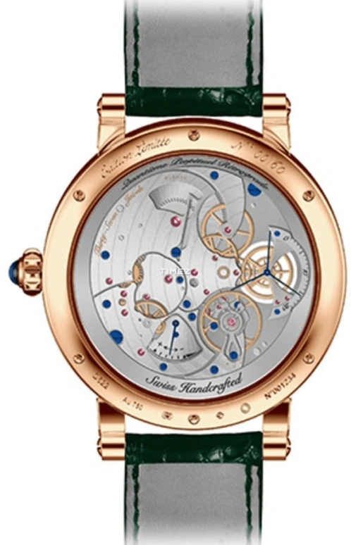 Bovet,Dimier 44.40mm,44.40mm,Rose Gold,Silver,Grey,Handwound,Annual Calendar,Month,Date,Day,Sapphire,Crystal Glass,Round,R210005