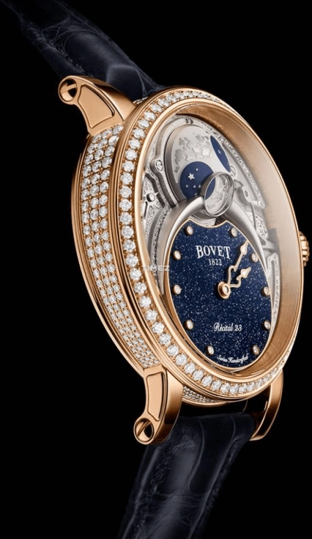 Bovet,Dimier 43x38.70mm,43x38.70mm,Rose Gold,Silver,Grey,Automatic,Moonphase,Sapphire,Crystal Glass,R230003,R230003-SD1