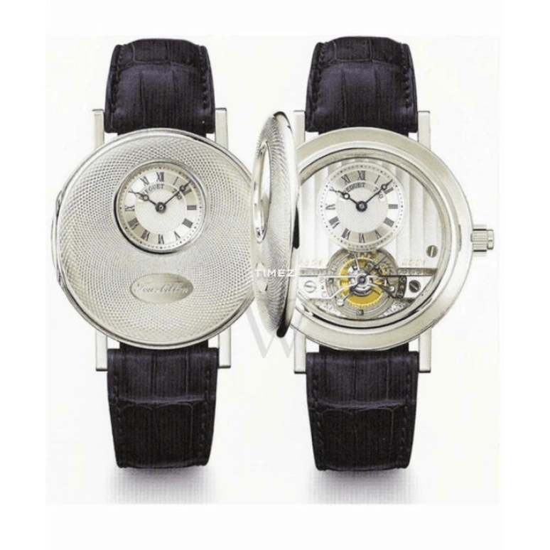 Breguet,Classique Complications 40.50mm,40.50mm,White Gold,Silver,White,Handwound,Tourbillon,50hours,1801BB,1801BB/12/2W6
