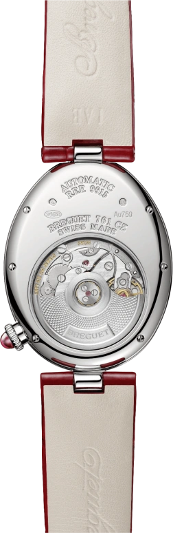 Breguet,Reine de Naples 28.50mm,28.50mm,White Gold,Silver,Automatic,45hours,In-house Caliber,9915BB,9915BB/58/964 D0