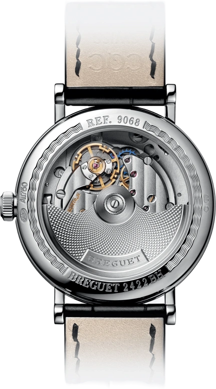 Breguet,Classique 33.50mm,33.50mm,White Gold,Silver,Automatic,Day,38hours,9068BB,9068BB/12/976/DD00