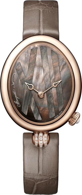 Breguet,Reine de Naples 32.70x27.30mm,32.70x27.30mm,Rose Gold,Automatic,38hours,In-house Caliber,9808BR,9808BR/5T/922/0D00