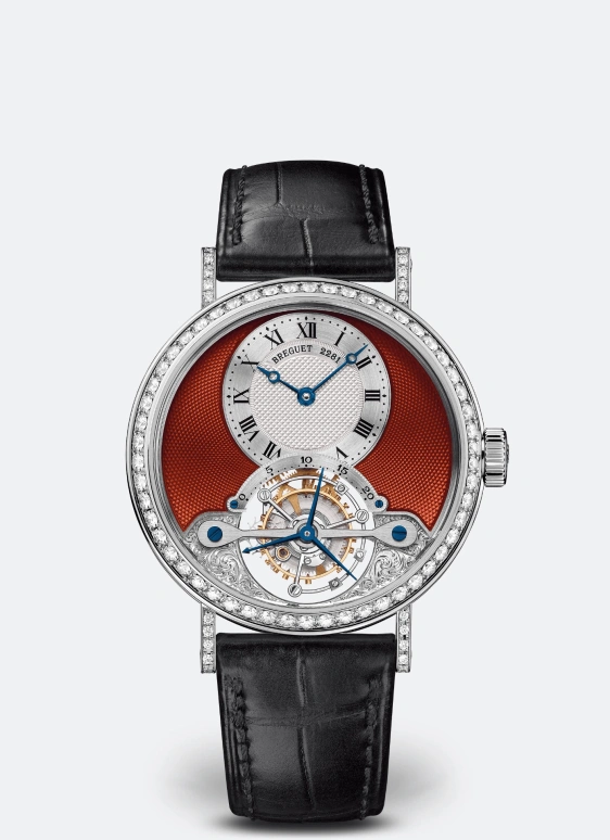 Breguet,Classique Complications 35mm,35mm,White Gold,Red,Handwound,Tourbillon,50hours,3358BB,3358BB/2P/986/DD0D