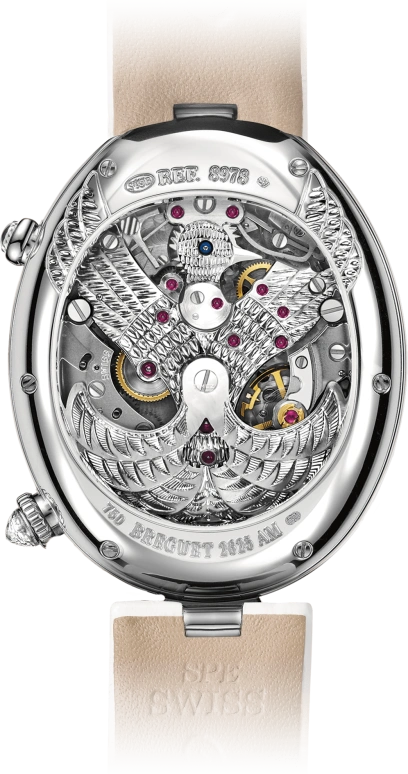 Breguet,Reine de Naples 31.10mm,31.10mm,White Gold,Silver White,Automatic,Minute Repeater,70hours,8978BB,8978BB/58/974 D00D