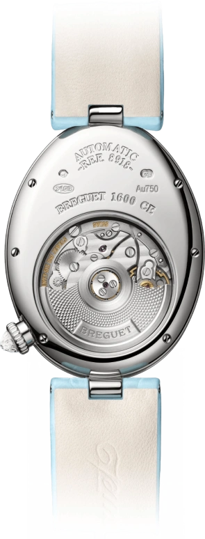 Breguet,Reine de Naples 36.50x28.45mm,36.50x28.45mm,White Gold,White,Automatic,45hours,In-house Caliber,8918BB,8918BB/28/964/D00D