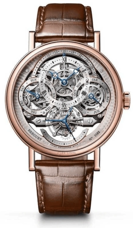 Breguet,Classique Complications 41mm,41mm,Rose Gold,Silver,Handwound,Perpetual Calendar,Leap Year,Month,Date,50hours,In-house Caliber,3795BR,3795BR/1E/9WU
