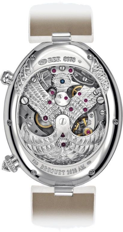 Breguet,Reine de Naples 38.45x30.40mm,38.45x30.40mm,White Gold,White,Automatic,Minute Repeater,In-house Caliber,8978BB,8978BB/58/974/D00D3L