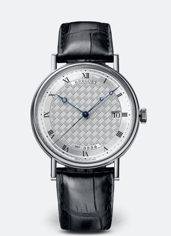 Breguet,Classique 38mm,38mm,White Gold,Silver,Automatic,Date,Power Reserve Indicator,5177BB,5177BB/12/9V6