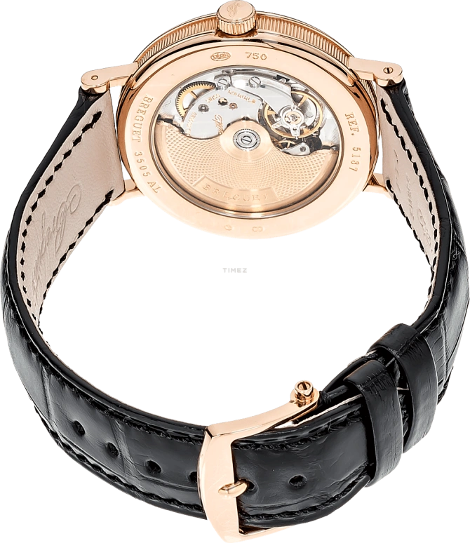 Breguet,Classique 35.50mm,35.50mm,Rose Gold,Silver,Grey,Automatic,Day,38hours,5187BR,5187BR/15/986