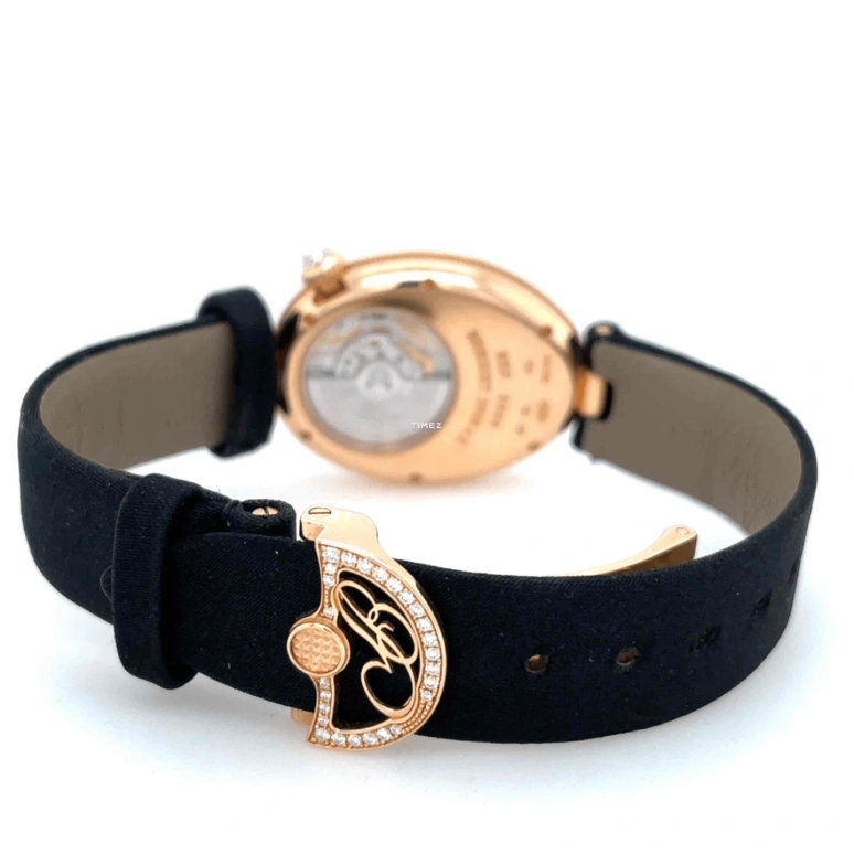 Breguet,Reine de Naples 33x24.95mm,33x24.95mm,Rose Gold,Silver,Grey,Automatic,38hours,In-house Caliber,8928BR,8928BR/8D/844/DD0D