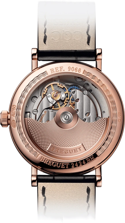 Breguet,Classique 33.50mm,33.50mm,Rose Gold,Silver,Automatic,Date,38hours,9068BR,9068BR/12/976/DD00