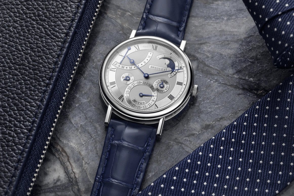 Breguet,Classique 39mm,39mm,White Gold,Silver,Automatic,Moonphase,Perpetual Calendar,Leap Year,Month,45hours,In-house Caliber,7327BB,7327BB/11/9VU