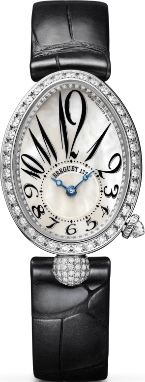 Breguet,Reine de Naples 25mm,25mm,White Gold,Silver White,Automatic,38hours,In-house Caliber,8928BB,8928BB/5W/944 DD0D