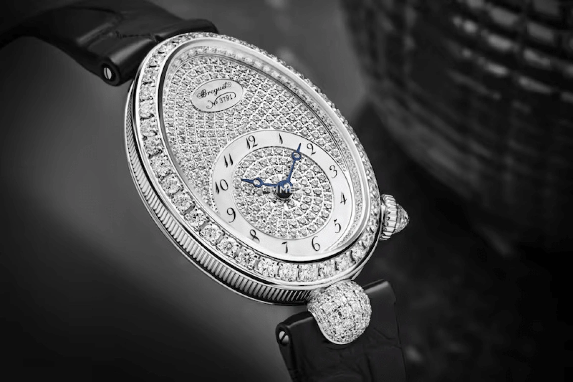Breguet,Reine de Naples 25mm,25mm,White Gold,Silver,Automatic,38hours,In-house Caliber,8928BB,8928BB/8D/944 DD0D