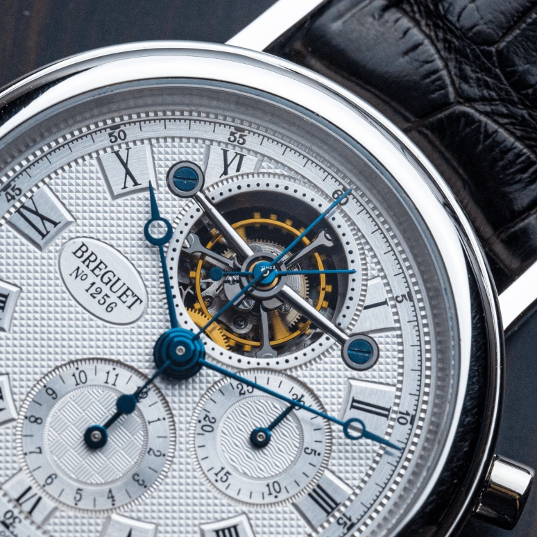 Breguet,Classique Complications 38.20mm,38.20mm,Platinum,White,Handwound,Chronograph,Tourbillon,3577PT,3577PT/15/9V6