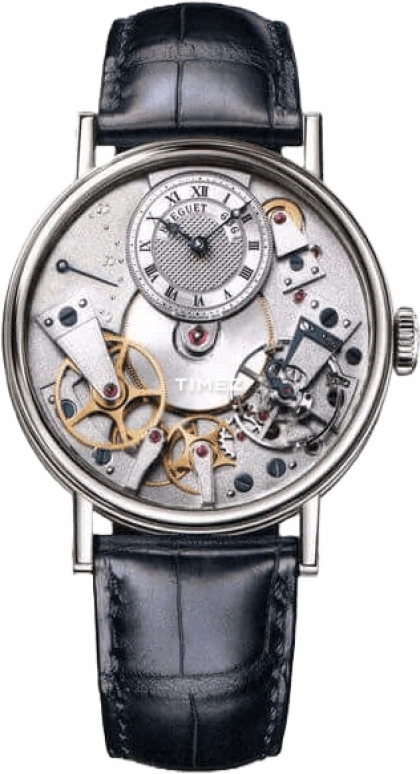 Breguet,Tradition 38mm,38mm,White Gold,Silver,Skeleton,Automatic,In-house Caliber,Sapphire,Crystal Glass,7037BB,7037BB/11/9V6