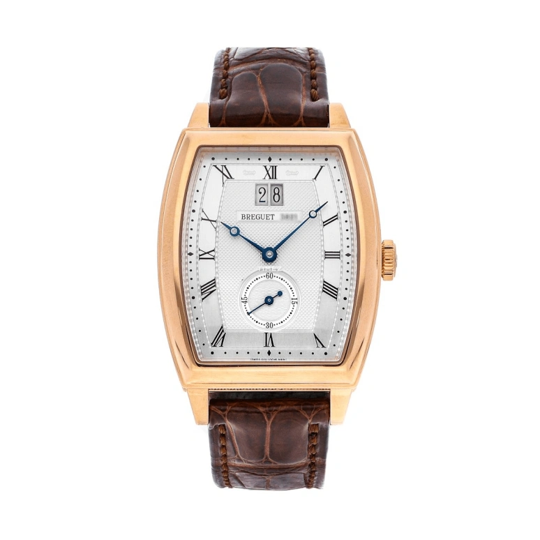 Breguet,Héritage 39x33mm,39x33mm,Rose Gold,Silver White,Automatic,Day,In-house Caliber,5480BR,5480BR/12/996