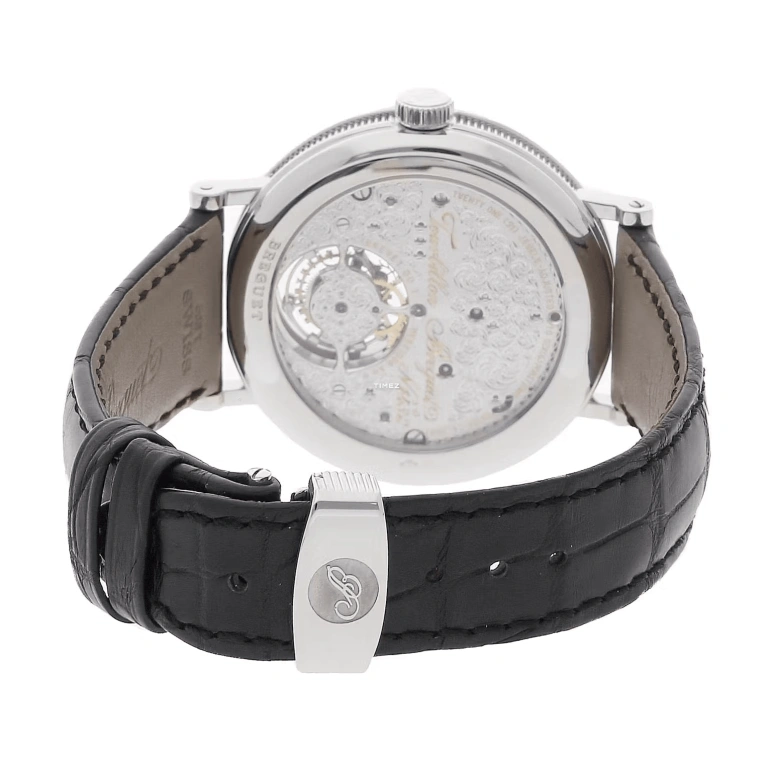 Breguet,Classique Complications 39mm,39mm,Platinum,Silver,Grey,Handwound,Tourbillon,In-house Caliber,5357PT,5357PT/1B/9V6