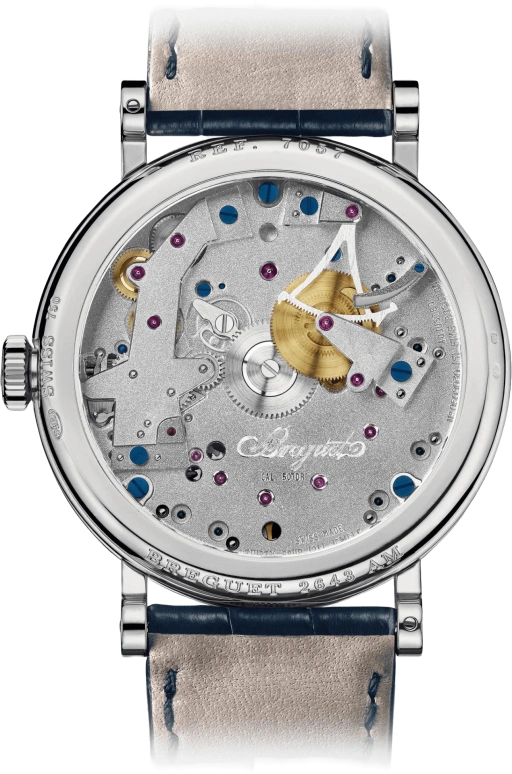 Breguet,Tradition 40mm,40mm,White Gold,Silver,Handwound,Power Reserve Indicator,50hours,7057BB,7057BB/11/9W6