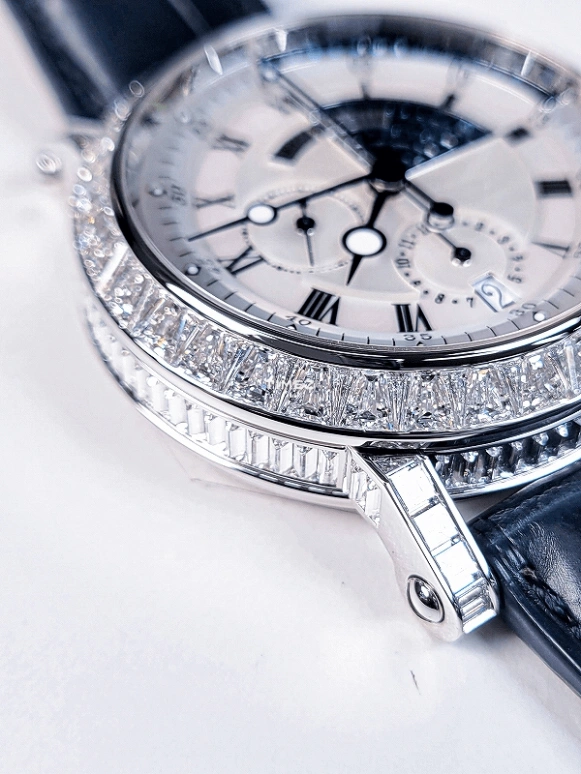 Breguet,Marine 42mm,42mm,White Gold,Silver White,Automatic,48hours,In-house Caliber,5829BB,5829BB/8S/9ZU/DD0D