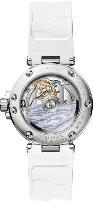 Breguet,Marine 33.80mm,33.80mm,Stainless Steel,Luminous,Blue,Automatic,38hours,In-house Caliber,9518ST,9518ST/E2/584/D000