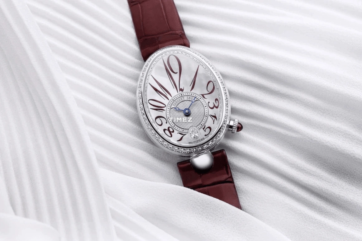 Breguet,Reine de Naples 28.50mm,28.50mm,White Gold,Silver,Automatic,45hours,In-house Caliber,8918BB,8918BB/5P/964 D00D