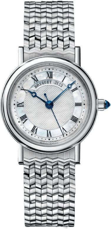 Breguet,Classique 30mm,30mm,White Gold,Silver White,Automatic,45hours,In-house Caliber,8067BB,8067BB/52/BC0