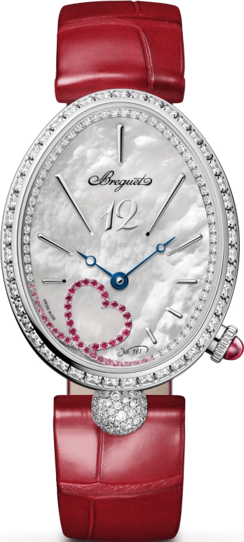 Breguet,Reine de Naples 28.50mm,28.50mm,White Gold,Silver,Automatic,45hours,In-house Caliber,9915BB,9915BB/58/964 D0
