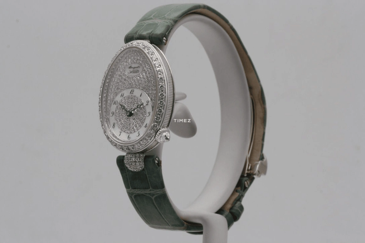 Breguet,Reine de Naples 33mm,33mm,White Gold,Silver,Automatic,38hours,In-house Caliber,8928BB,8928BB/8D/844/DD0D