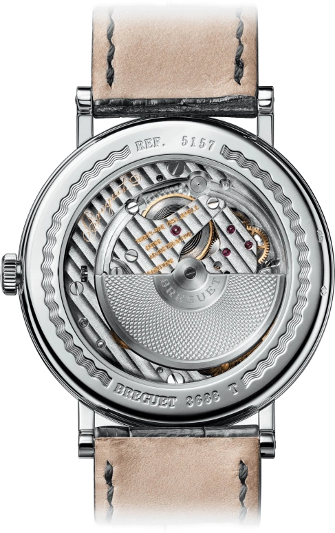 Breguet,Classique 38mm,38mm,White Gold,Silver,Automatic,45hours,In-house Caliber,5157BB,5157BB/11/9V6