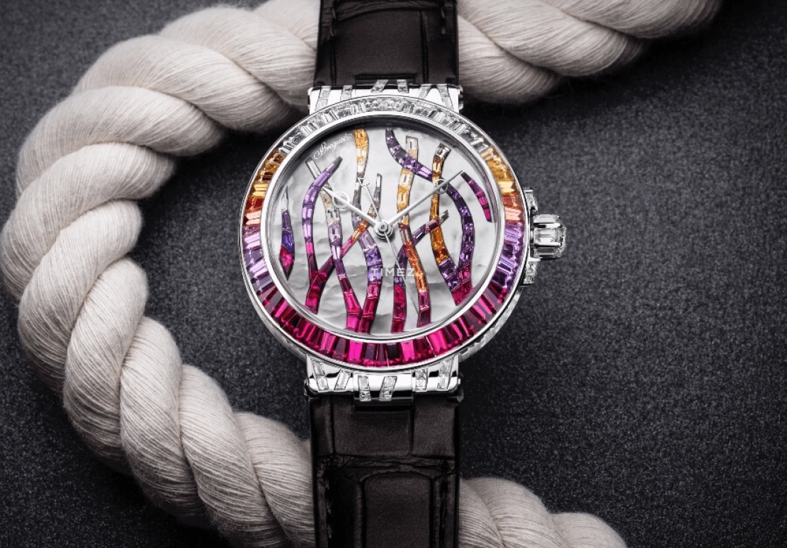 Breguet,Marine 35.80mm,35.80mm,White Gold,White,Multi-Color,Automatic,38hours,In-house Caliber,9509BB,9509BB/5R/984/RD0R