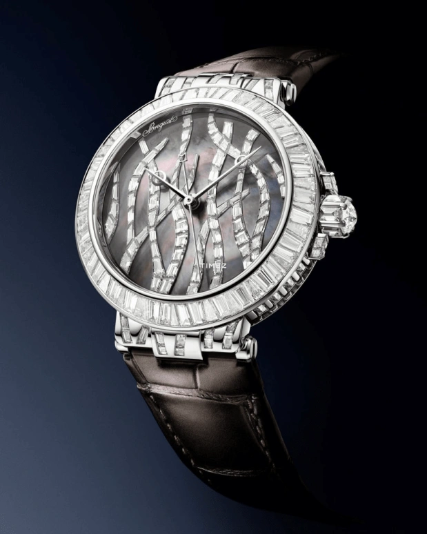 Breguet,Marine 35.80mm,35.80mm,White Gold,Black,Automatic,38hours,In-house Caliber,9509BB,9509BB/TD/984/DD0D