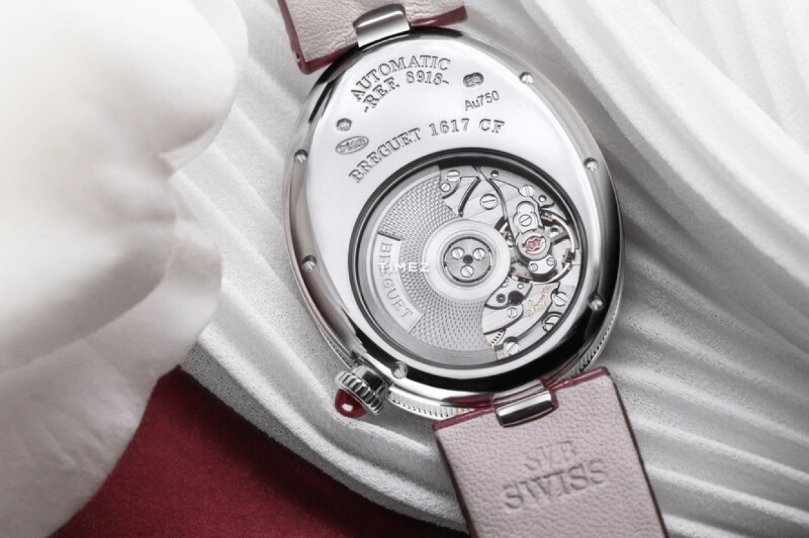 Breguet,Reine de Naples 28.50mm,28.50mm,White Gold,Silver,Automatic,45hours,In-house Caliber,8918BB,8918BB/5P/964 D00D