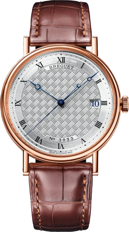 Breguet,Classique 38mm,38mm,Rose Gold,Silver,Automatic,Day,55hours,5177BR,5177BR/12/9V6