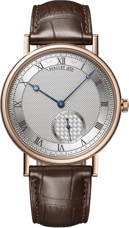 Breguet,Classique 40mm,40mm,Rose Gold,Silver,Automatic,Day,45hours,7147BR,7147BR/12/9WU